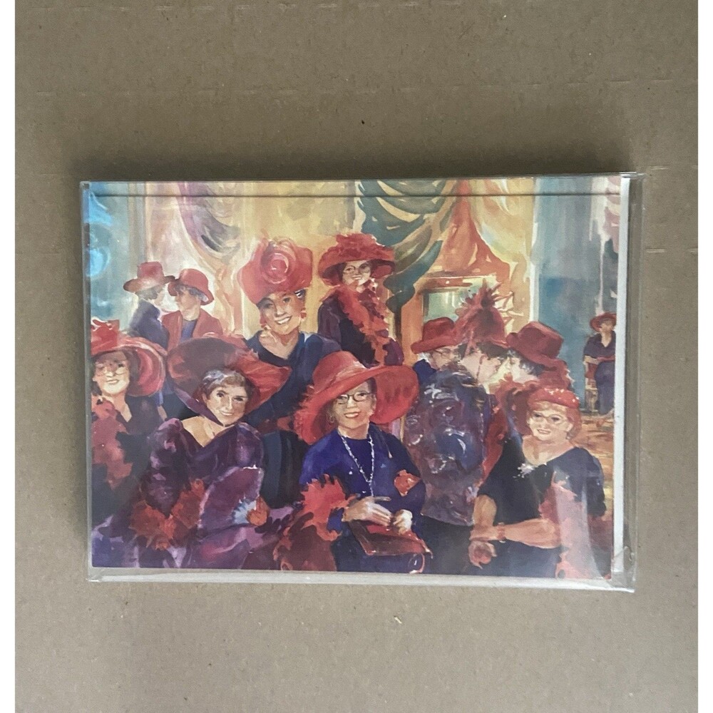Blank Cards by Ellen Jean Diederich Givinity Press  Red Hat Ladies